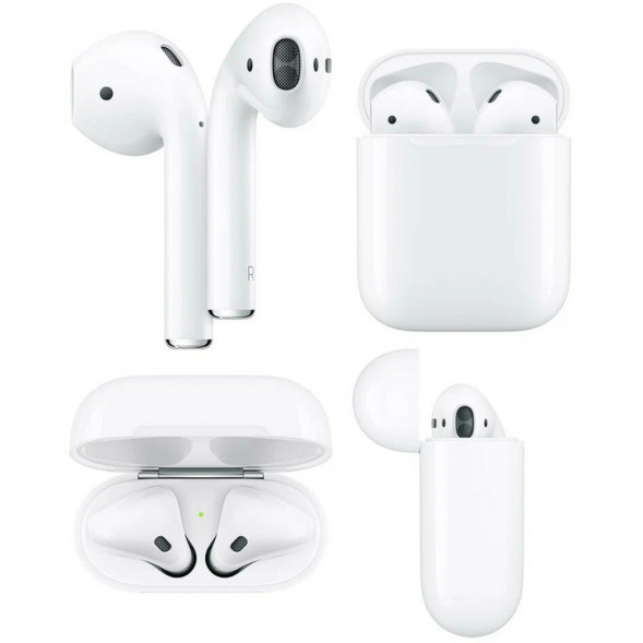 Беспроводные наушники Apple AirPods 2 (с зарядным футляром) MV7N2 в Твери