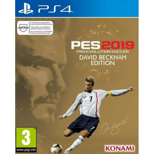 Игра PES 2019: Pro Evolution Soccer. David Beckham Edition [PS4, русские субтитры] в Твери