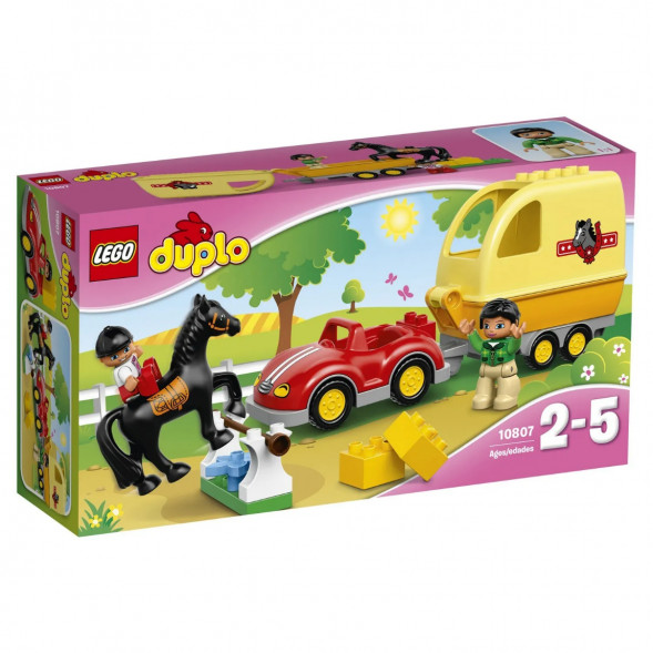 Конструктор LEGO DUPLO Town 10807 Трейлер для лошадок в Твери