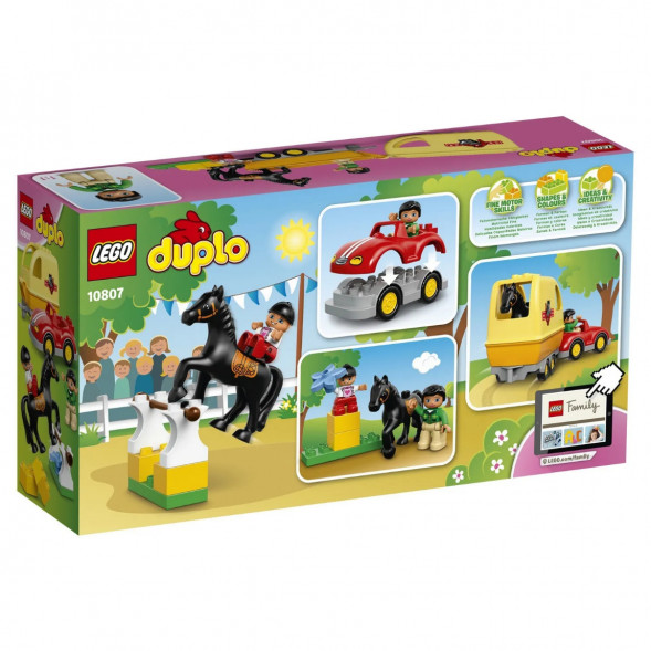 Конструктор LEGO DUPLO Town 10807 Трейлер для лошадок в Твери