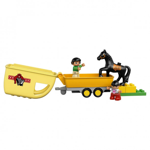 Конструктор LEGO DUPLO Town 10807 Трейлер для лошадок в Твери