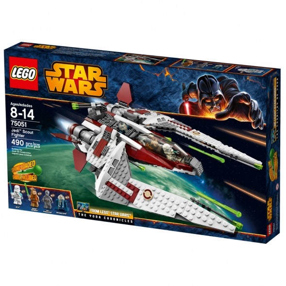 Конструктор LEGO Star Wars 75051 Разведывательный истребитель Джедаев в Твери