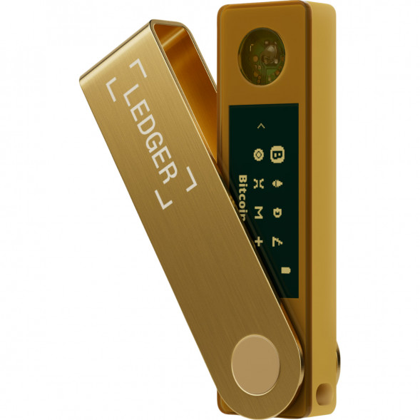 Аппаратный криптокошелек Ledger Nano X, Gold в Твери