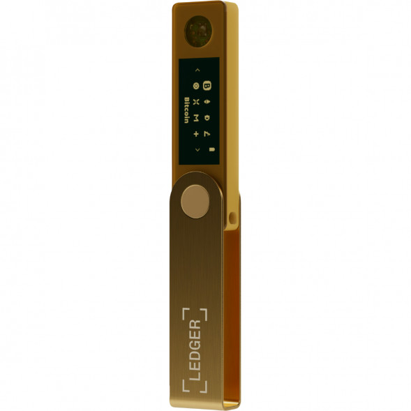 Аппаратный криптокошелек Ledger Nano X, Gold в Твери