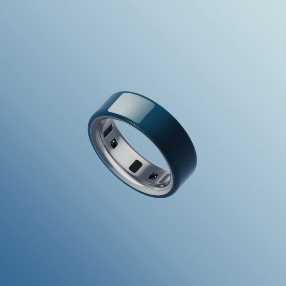 Умное кольцо Oura Ring 4 Ceramic (размер 14), Темная ночь/Midnight в Твери