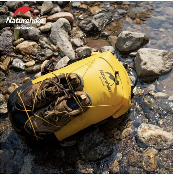 Герморюкзак Naturehike NH21FSB04 30 л, хаки в Твери