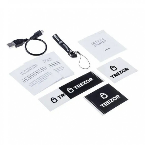 Аппаратный криптокошелек Trezor One, White в Твери