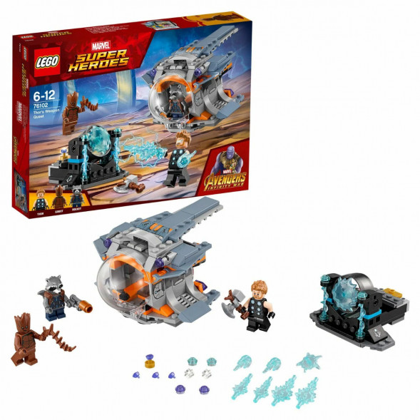 Конструктор LEGO Super Heroes 76102 Война бесконечности: В поисках оружия Тора в Твери