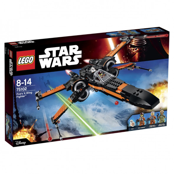 Конструктор LEGO Star Wars 75102 Истребитель По (Poe&amp;#039;s X-Wing Fighter) в Твери