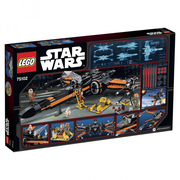 Конструктор LEGO Star Wars 75102 Истребитель По (Poe&amp;#039;s X-Wing Fighter) в Твери
