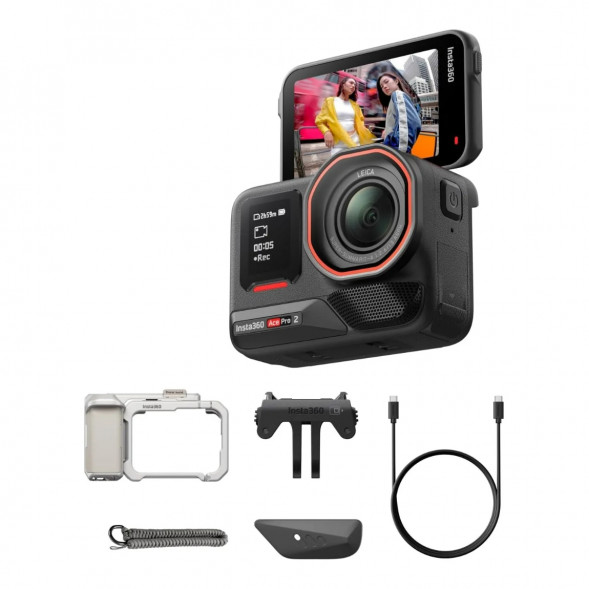 Экшн-камера Insta360 Ace Pro 2 Single Battery Xplorer Bundle, Silver в Твери