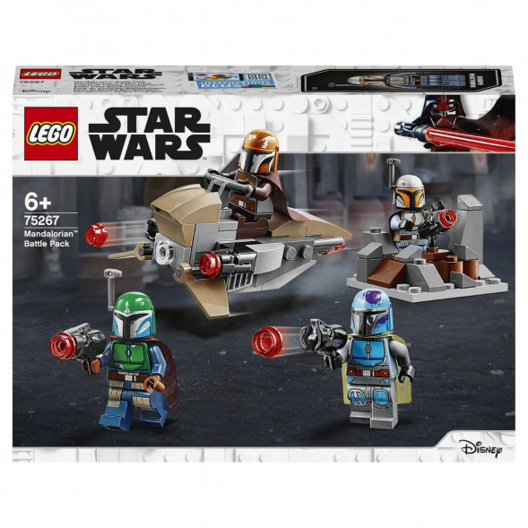Конструктор LEGO Star Wars 75267 Боевой набор Мандалорцы в Твери