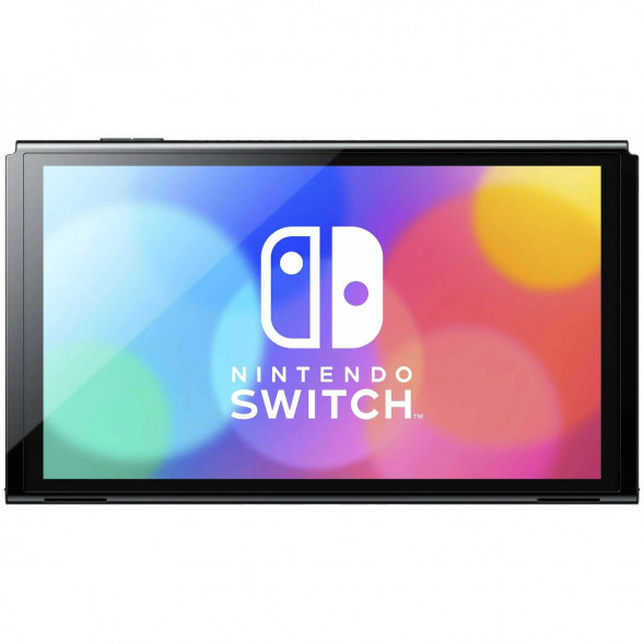 Игровая приставка Nintendo Switch OLED 64 ГБ, неоновый синий/неоновый красный в Твери
