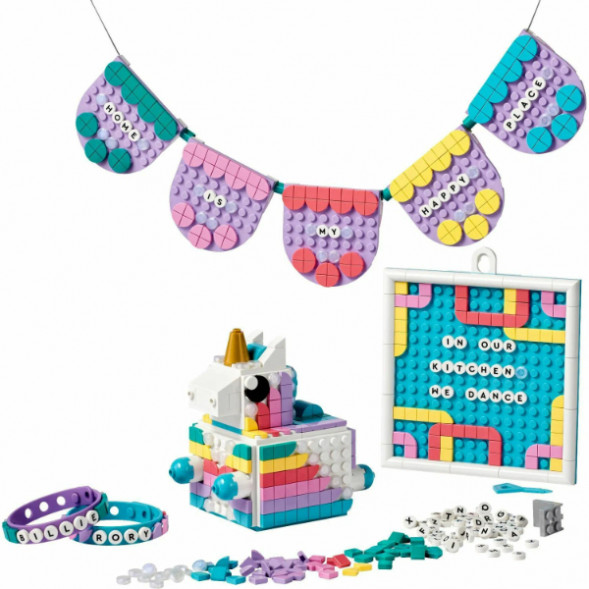 Конструктор LEGO DOTS 41962 Творческий семейный набор «Единорог» в Твери