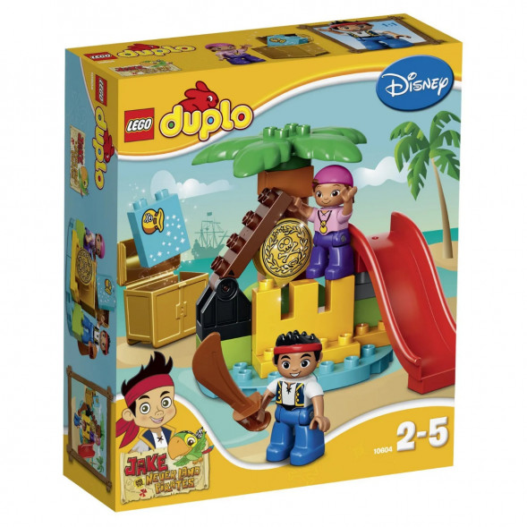 Конструктор LEGO DUPLO Jake 10604 Остров сокровищ в Твери