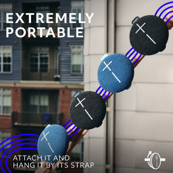Портативная колонка Ultimate Ears MINIROLL, синий в Твери