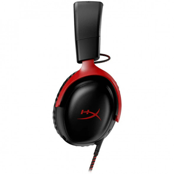 Компьютерная гарнитура HyperX Cloud III проводная, чёрный/красный в Твери