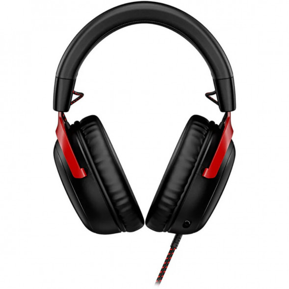 Компьютерная гарнитура HyperX Cloud III проводная, чёрный/красный в Твери