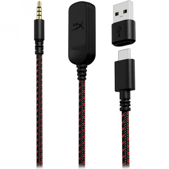 Компьютерная гарнитура HyperX Cloud III проводная, чёрный/красный в Твери