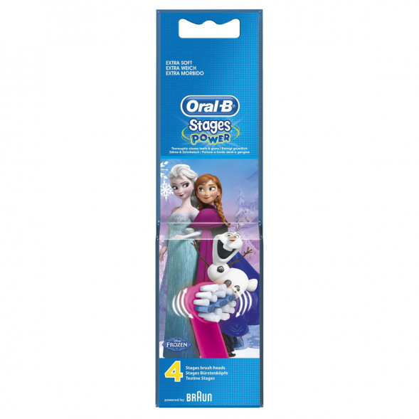 Насадки на зубные щетки Oral-B Frozen, 4 шт. в Твери