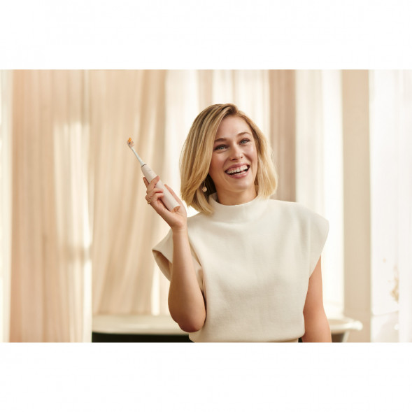 Звуковая зубная щетка Philips Sonicare 9900 Prestige HX9992, золотистое шампанское в Твери
