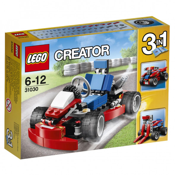Конструктор LEGO Creator 31030 Красный гоночный карт в Твери