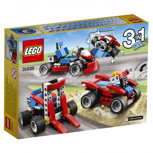Конструктор LEGO Creator 31030 Красный гоночный карт в Твери