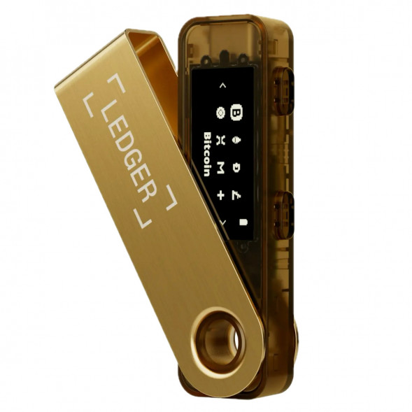 Криптокошелек Ledger Nano S Plus 1 шт., золотой в Твери