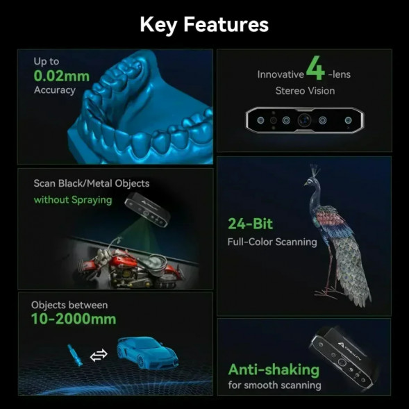 Ручной 3D-сканер Creality CR-Scan Otter в Твери