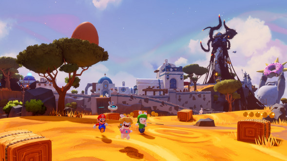 Игра Mario + Rabbids: Sparks of Hope. Cosmic Edition [Nintendo Switch, русские субтитры] в Твери