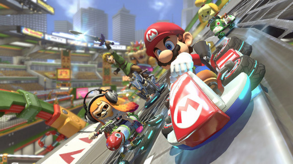 Игра Mario Kart 8 Deluxe Edition для Nintendo Switch, картридж в Твери