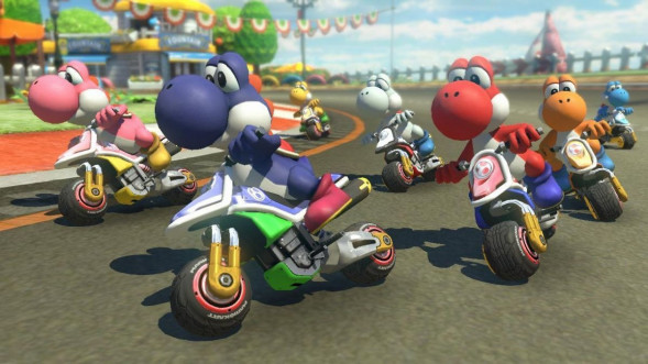Игра Mario Kart 8 Deluxe Edition для Nintendo Switch, картридж в Твери