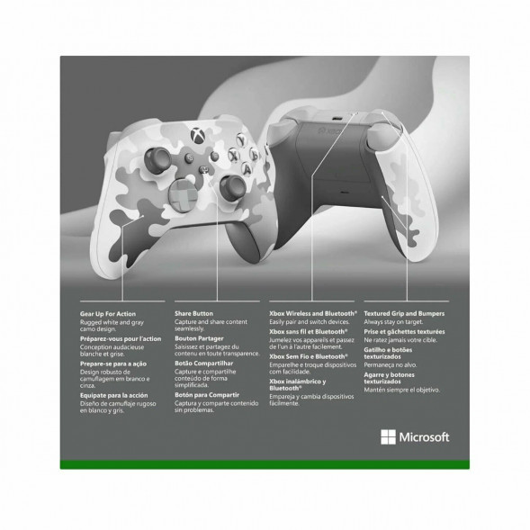 Геймпад Microsoft Xbox Series Controller, Arctic Camo в Твери
