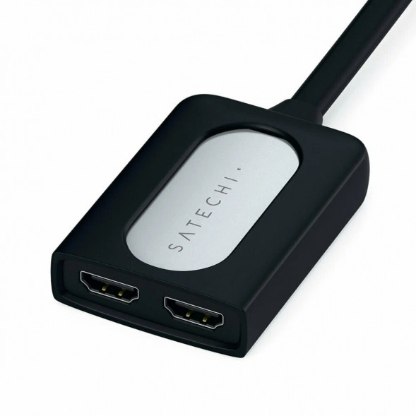 Адаптер Satechi USB-C Dual 4K HDMI Adapter (2xHDMI, USB Type-C) в Твери
