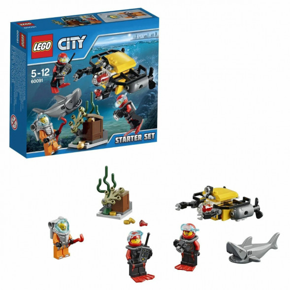 Конструктор LEGO City Deep Sea Explorers 60091 Исследование морских глубин в Твери