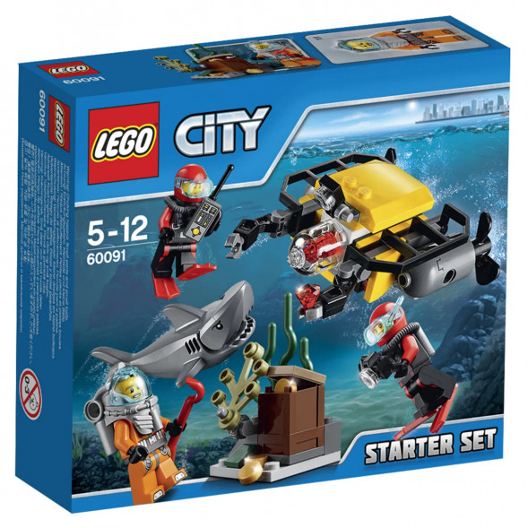Конструктор LEGO City Deep Sea Explorers 60091 Исследование морских глубин в Твери