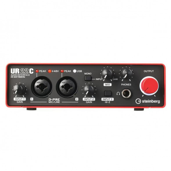 Аудиоинтерфейс Steinberg UR22C, Red в Твери