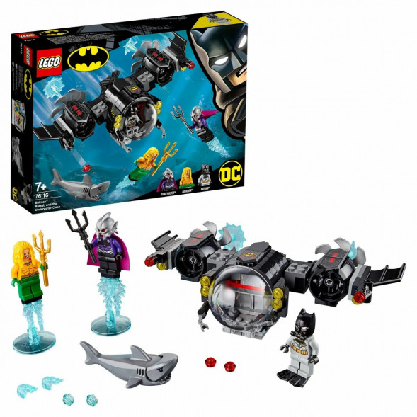 Конструктор LEGO Super Heroes 76116 Подводный бой Бэтмена в Твери