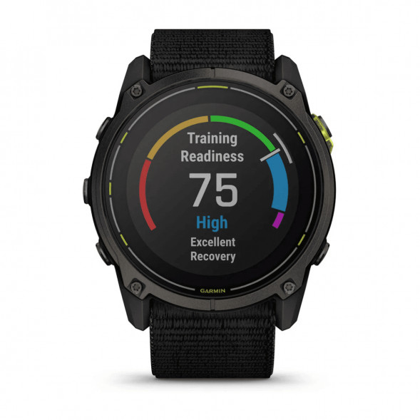 Умные часы Garmin Enduro 3 51mm Black с нейлоновым ремешком UltraFit 010-02751-01 в Твери
