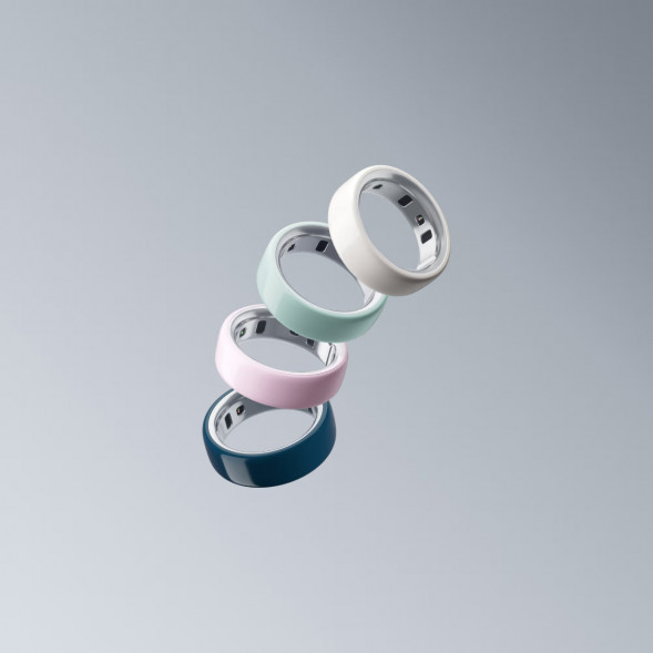 Умное кольцо Oura Ring 4 Ceramic (размер 5), Розовый/Petal в Твери