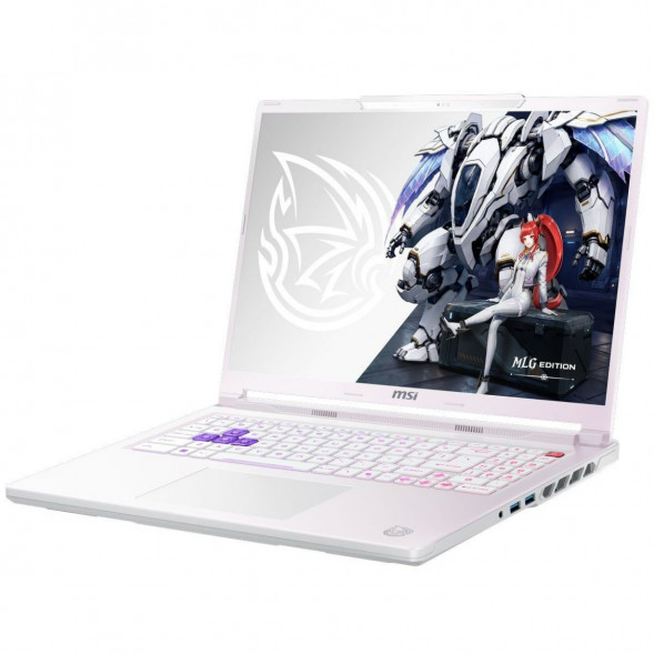 Ноутбук MSI Crosshair A16 HX MLG Edition E8WGXK-089XRUY (16&amp;quot;, IPS, AMD Ryzen 9 8940HX 2.4ГГц, 16 ядер, 16ГБ DDR5, 1ТБ SSD, NVIDIA GeForce RTX 5070 - 12 ГБ, без ОС), белый в Твери