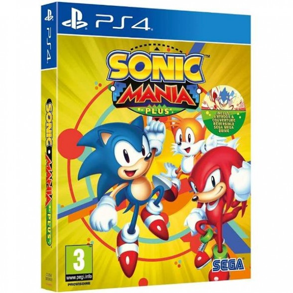 Игра Sonic Mania Plus (+ Артбук) [PS4, русские субтитры] в Твери