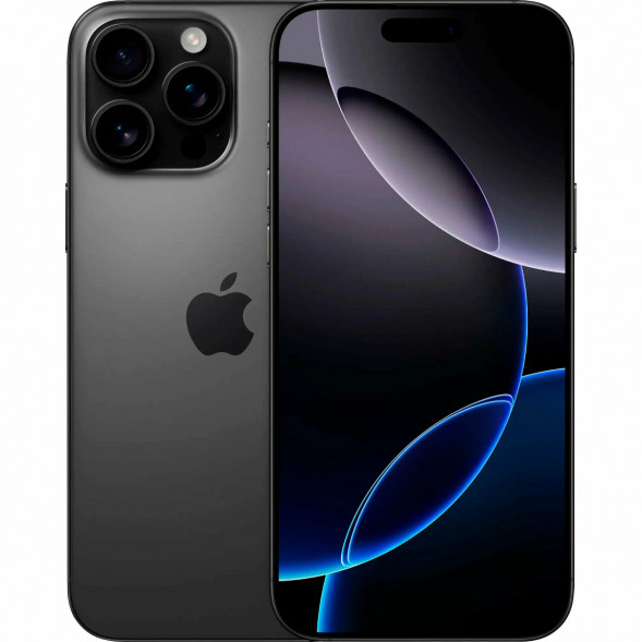 Смартфон Apple iPhone 16 Pro Max (nano SIM+eSIM) 256ГБ, Black Titanium в Твери