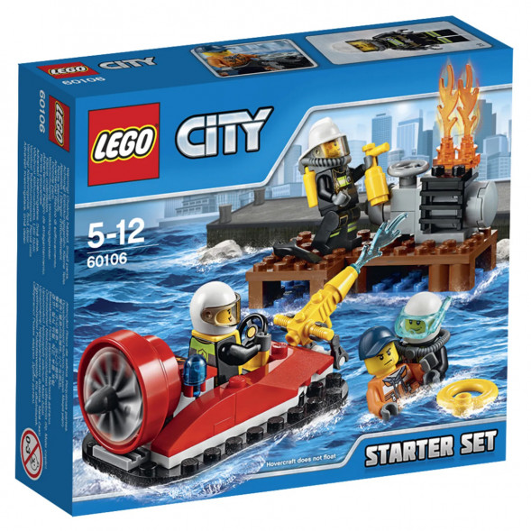 Конструктор LEGO City Fire 60106 Пожарная охрана в Твери