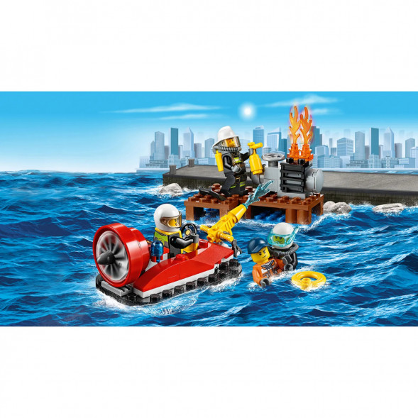 Конструктор LEGO City Fire 60106 Пожарная охрана в Твери