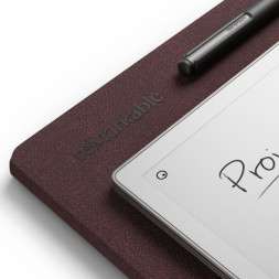 Чехол-книжка reMarkable Book Folio Mosaic Weave для reMarkable Pro, бургунди
