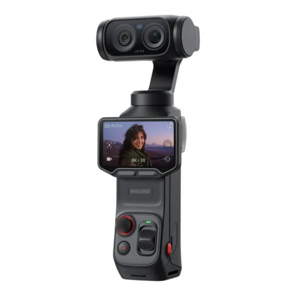 Экшн-камера Insta360 Luna Ultra Fill Light Bundle, Cosmic Black в Твери