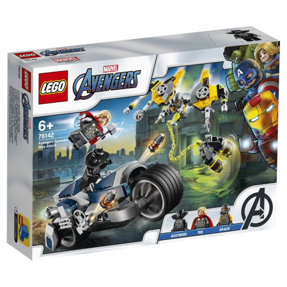 Конструктор LEGO Super Heroes 76142 Мстители Атака на спортбайке в Твери