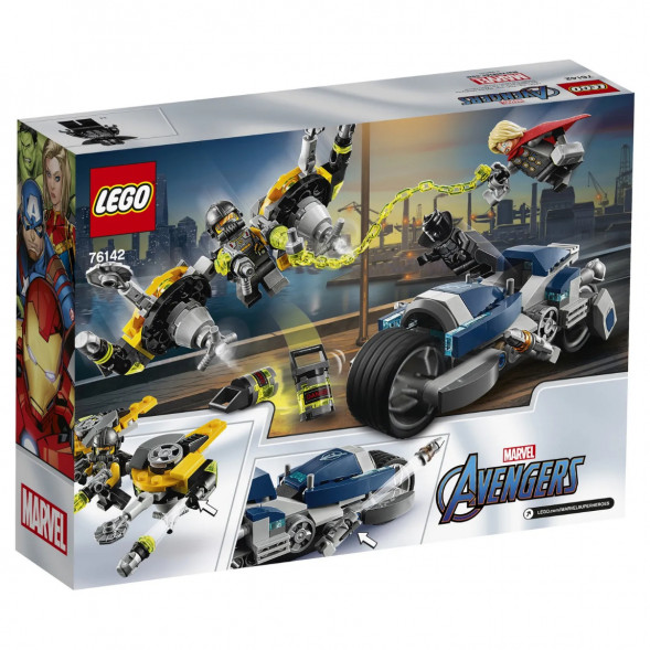 Конструктор LEGO Super Heroes 76142 Мстители Атака на спортбайке в Твери
