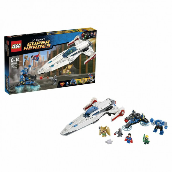 Конструктор LEGO Super Heroes 76028 Вторжение Дарксайда в Твери